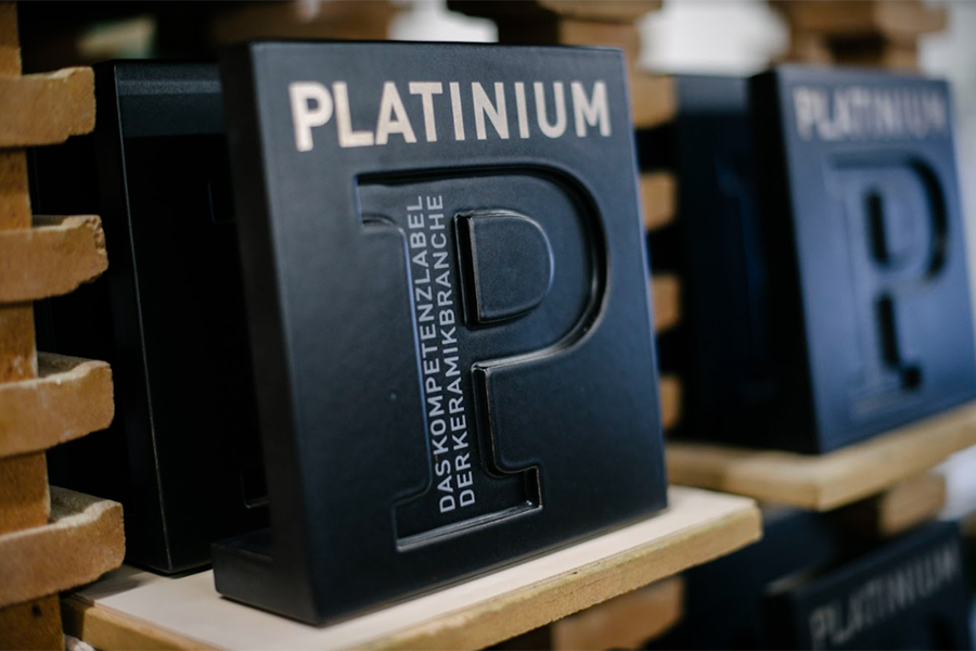 Platinium, das Kompetenzlabel der Keramikbranche